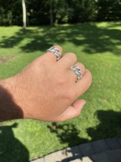 MOISSANITE Miami Cuban Ring 925 Sterling Silver Passes Diamond Tester Real Iced -Harlem Bling Shop harlembling moissanite miami cuban ring 925 sterling silver passes diamond tester real iced 75158.1664389434