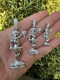 MOISSANITE Perseus W. Medusa Head Pendant - Iced Necklace Real 925 Silver 3 Size 25 MOISSANITE Perseus W. Medusa Head Pendant - Iced Necklace Real 925 Silver 3 Size -Harlem Bling Shop harlembling moissanite perseus w medusa head pendant iced necklace real 925 silver 3 size 35403.1696386136