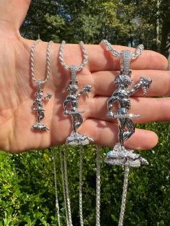 MOISSANITE Perseus W. Medusa Head Pendant - Iced Necklace Real 925 Silver 3 Size 23 MOISSANITE Perseus W. Medusa Head Pendant - Iced Necklace Real 925 Silver 3 Size -Harlem Bling Shop harlembling moissanite perseus w medusa head pendant iced necklace real 925 silver 3 size 92320.1696386244