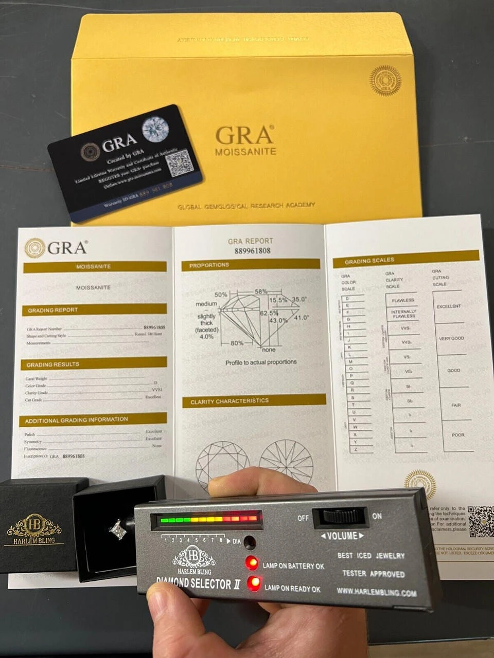 Moissanite Princess Cut Square Engagement Promise Ring 925 Silver Diamond Test ✅ 6 Moissanite Princess Cut Square Engagement Promise Ring 925 Silver Diamond Test ✅ - Image 4