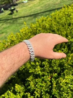 MOISSANITE Prong Cuban Link Bracelet 925 Silver Iced Pass Diamond Tester Hip Hop 19 MOISSANITE Prong Cuban Link Bracelet 925 Silver Iced Pass Diamond Tester Hip Hop -Harlem Bling Shop harlembling moissanite prong cuban link bracelet 925 silver iced pass diamond tester hip hop 08169.1664357945