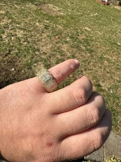 MOISSANITE Real 14k Gold Over 925 Silver Mens Baguette Pinky RING Iced 12mm Band 32 MOISSANITE Real 14k Gold Over 925 Silver Mens Baguette Pinky RING Iced 12mm Band -Harlem Bling Shop harlembling moissanite real 14k gold over 925 silver mens baguette pinky ring iced 12mm band 89595.1680292060