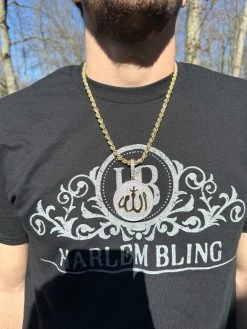 MOISSANITE Real 925 Silver / Gold Allah Medallion Arabic Necklace Pendant Iced 35 MOISSANITE Real 925 Silver / Gold Allah Medallion Arabic Necklace Pendant Iced -Harlem Bling Shop harlembling moissanite real 925 silver gold allah medallion arabic necklace pendant iced 12959.1679426669