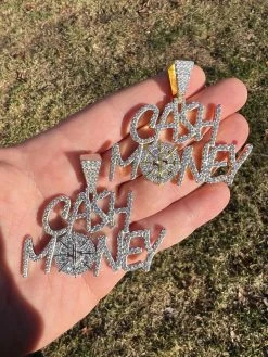 MOISSANITE Real 925 Silver / Gold Iced Cash Money Vault Hip Hop Pendant Necklace 29 MOISSANITE Real 925 Silver / Gold Iced Cash Money Vault Hip Hop Pendant Necklace -Harlem Bling Shop harlembling moissanite real 925 silver gold iced cash money vault hip hop pendant necklace 29225.1674235971