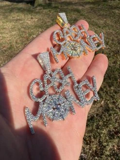 MOISSANITE Real 925 Silver / Gold Iced Cash Money Vault Hip Hop Pendant Necklace 28 MOISSANITE Real 925 Silver / Gold Iced Cash Money Vault Hip Hop Pendant Necklace -Harlem Bling Shop harlembling moissanite real 925 silver gold iced cash money vault hip hop pendant necklace 61852.1674235970