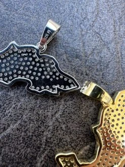 MOISSANITE Real 925 Silver / Gold Mexico Map Shape Flag Necklace Pendant Iced 35 MOISSANITE Real 925 Silver / Gold Mexico Map Shape Flag Necklace Pendant Iced -Harlem Bling Shop harlembling moissanite real 925 silver gold mexico map shape flag necklace pendant iced 34439.1680810891