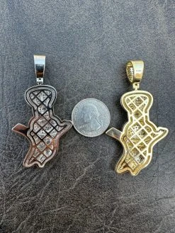 MOISSANITE Real 925 Silver / Gold Pillsbury Doughboy Money Necklace Pendant Iced 33 MOISSANITE Real 925 Silver / Gold Pillsbury Doughboy Money Necklace Pendant Iced -Harlem Bling Shop harlembling moissanite real 925 silver gold pillsbury doughboy money necklace pendant iced 05606.1679512981