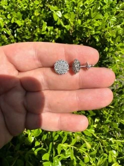 MOISSANITE Real 925 Silver Iced Cluster Round Hip Hop Out Big Mens 10mm Earrings 38 MOISSANITE Real 925 Silver Iced Cluster Round Hip Hop Out Big Mens 10mm Earrings -Harlem Bling Shop harlembling moissanite real 925 silver iced cluster round hip hop out big mens 10mm earrings 29439.1683838445