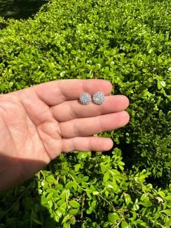 MOISSANITE Real 925 Silver Iced Cluster Round Hip Hop Out Big Mens 10mm Earrings 29 MOISSANITE Real 925 Silver Iced Cluster Round Hip Hop Out Big Mens 10mm Earrings -Harlem Bling Shop harlembling moissanite real 925 silver iced cluster round hip hop out big mens 10mm earrings 53675.1683838460