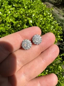 MOISSANITE Real 925 Silver Iced Cluster Round Hip Hop Out Big Mens 10mm Earrings 26 MOISSANITE Real 925 Silver Iced Cluster Round Hip Hop Out Big Mens 10mm Earrings -Harlem Bling Shop harlembling moissanite real 925 silver iced cluster round hip hop out big mens 10mm earrings 55242.1683838476