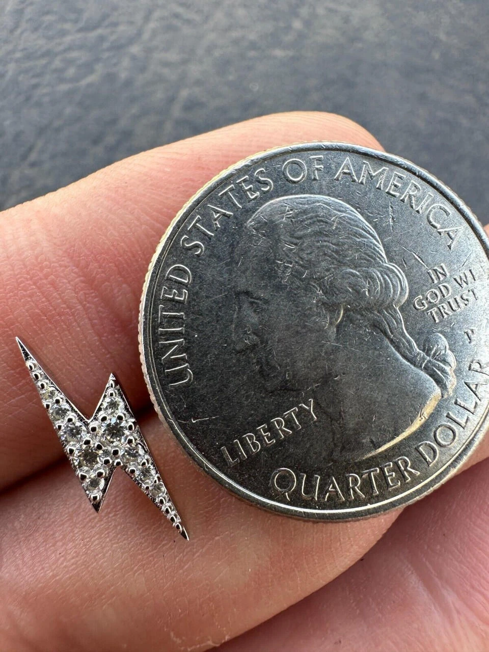 Moissanite Real 925 Silver Iced Hip Hop Lightning Bolt Earrings Passes Tester 16 Moissanite Real 925 Silver Iced Hip Hop Lightning Bolt Earrings Passes Tester - Image 14