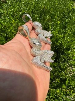 MOISSANITE Real 925 Silver/14k Gold Plated LARGE Iced Spiderman Pendant Necklace 39 MOISSANITE Real 925 Silver/14k Gold Plated LARGE Iced Spiderman Pendant Necklace -Harlem Bling Shop harlembling moissanite real 925 silver14k gold plated large iced spiderman pendant necklace 02751.1689204461