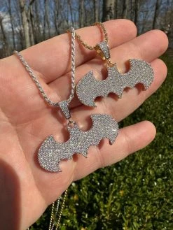 MOISSANITE Real 925 Silver/Gold Plated Iced Batman Superhero Pendant Necklace 34 MOISSANITE Real 925 Silver/Gold Plated Iced Batman Superhero Pendant Necklace -Harlem Bling Shop harlembling moissanite real 925 silvergold plated iced batman superhero pendant necklace 88228.1677436587