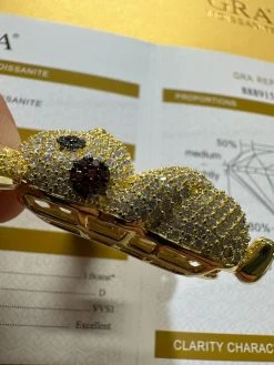 MOISSANITE Real 925 Silver/Gold Plated Iced Pickachu Pokemon Pendant Necklace -Harlem Bling Shop harlembling moissanite real 925 silvergold plated iced pickachu pokemon pendant necklace 71800.1685655571