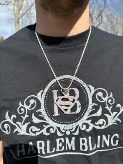 MOISSANITE Real 925 Silver/Gold Plated Iced SUPERMAN Superhero Pendant Necklace 37 MOISSANITE Real 925 Silver/Gold Plated Iced SUPERMAN Superhero Pendant Necklace -Harlem Bling Shop harlembling moissanite real 925 silvergold plated iced superman superhero pendant necklace 80977.1678301979