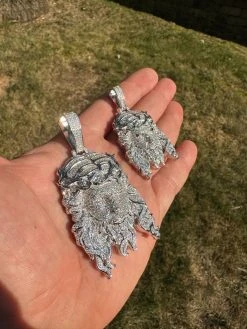 MOISSANITE Real 925 Sterling Silver Iced Out Hip Hop Jesus Piece Pendant Necklace 27 MOISSANITE Real 925 Sterling Silver Iced Out Hip Hop Jesus Piece Pendant Necklace -Harlem Bling Shop harlembling moissanite real 925 sterling silver iced out hip hop jesus piece pendant necklace 84893.1689463903