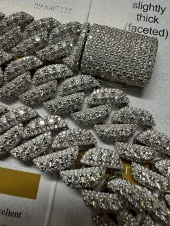 MOISSANITE Real Miami Cuban Link Chain Iced Hip Hop 925 Silver Necklace 16"-30" 33 MOISSANITE Real Miami Cuban Link Chain Iced Hip Hop 925 Silver Necklace 16"-30" -Harlem Bling Shop harlembling moissanite real miami cuban link chain iced hip hop 925 silver necklace 16 30 71349.1702962247