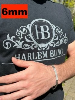 MOISSANITE Real Miami Cuban Link ID Bracelet 925 Silver Iced Pass Diamond Tester -Harlem Bling Shop harlembling moissanite real miami cuban link id bracelet 925 silver iced pass diamond tester 40977.1664362263