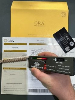 MOISSANITE Real Miami Cuban Link Prong Bracelet Iced 14k Rose Gold & 925 Silver 31 MOISSANITE Real Miami Cuban Link Prong Bracelet Iced 14k Rose Gold & 925 Silver -Harlem Bling Shop harlembling moissanite real miami cuban link prong bracelet iced 14k rose gold and 925 silver 10898.1678474702