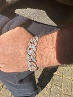 MOISSANITE Real Miami Cuban Link Prong Bracelet Iced 14k Rose Gold & 925 Silver 41 MOISSANITE Real Miami Cuban Link Prong Bracelet Iced 14k Rose Gold & 925 Silver -Harlem Bling Shop harlembling moissanite real miami cuban link prong bracelet iced 14k rose gold and 925 silver 38118.1678474557