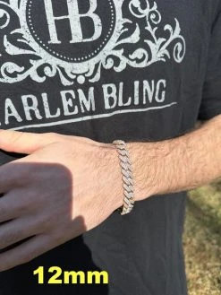 MOISSANITE Real Miami Cuban Link Prong Bracelet Iced 14k Rose Gold & 925 Silver 30 MOISSANITE Real Miami Cuban Link Prong Bracelet Iced 14k Rose Gold & 925 Silver -Harlem Bling Shop harlembling moissanite real miami cuban link prong bracelet iced 14k rose gold and 925 silver 73584.1678474573