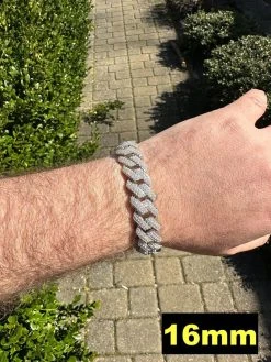 MOISSANITE Real Miami Cuban Link Prong Bracelet Iced Solid 925 Sterling Silver 25 MOISSANITE Real Miami Cuban Link Prong Bracelet Iced Solid 925 Sterling Silver -Harlem Bling Shop harlembling moissanite real miami cuban link prong bracelet iced solid 925 sterling silver 21508.1678474775