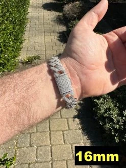 MOISSANITE Real Miami Cuban Link Prong Bracelet Iced Solid 925 Sterling Silver 26 MOISSANITE Real Miami Cuban Link Prong Bracelet Iced Solid 925 Sterling Silver -Harlem Bling Shop harlembling moissanite real miami cuban link prong bracelet iced solid 925 sterling silver 99165.1678474619