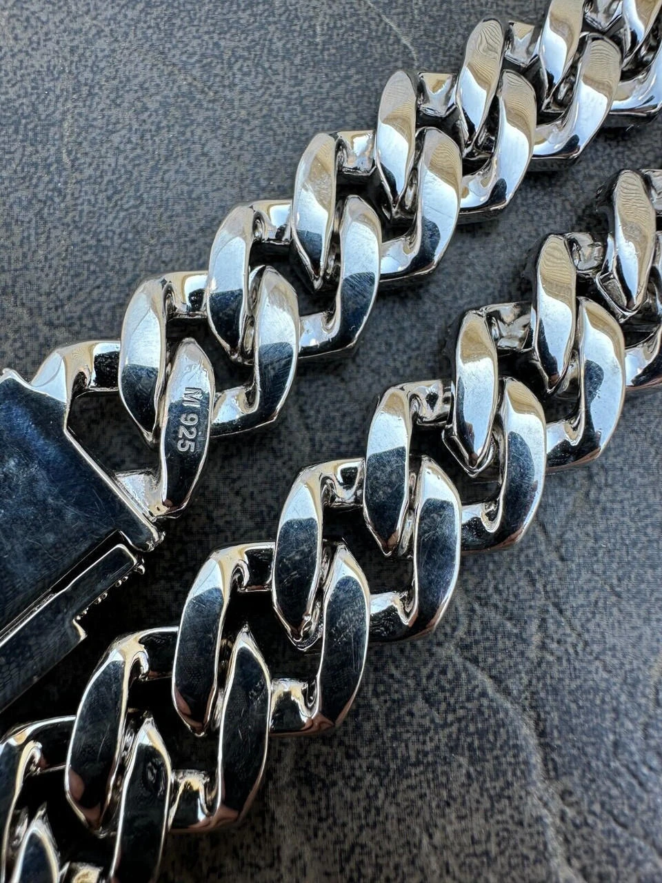 MOISSANITE Real Miami Cuban Link Prong Chain Iced Hip Hop 925 Silver Necklace 20 MOISSANITE Real Miami Cuban Link Prong Chain Iced Hip Hop 925 Silver Necklace - Image 18