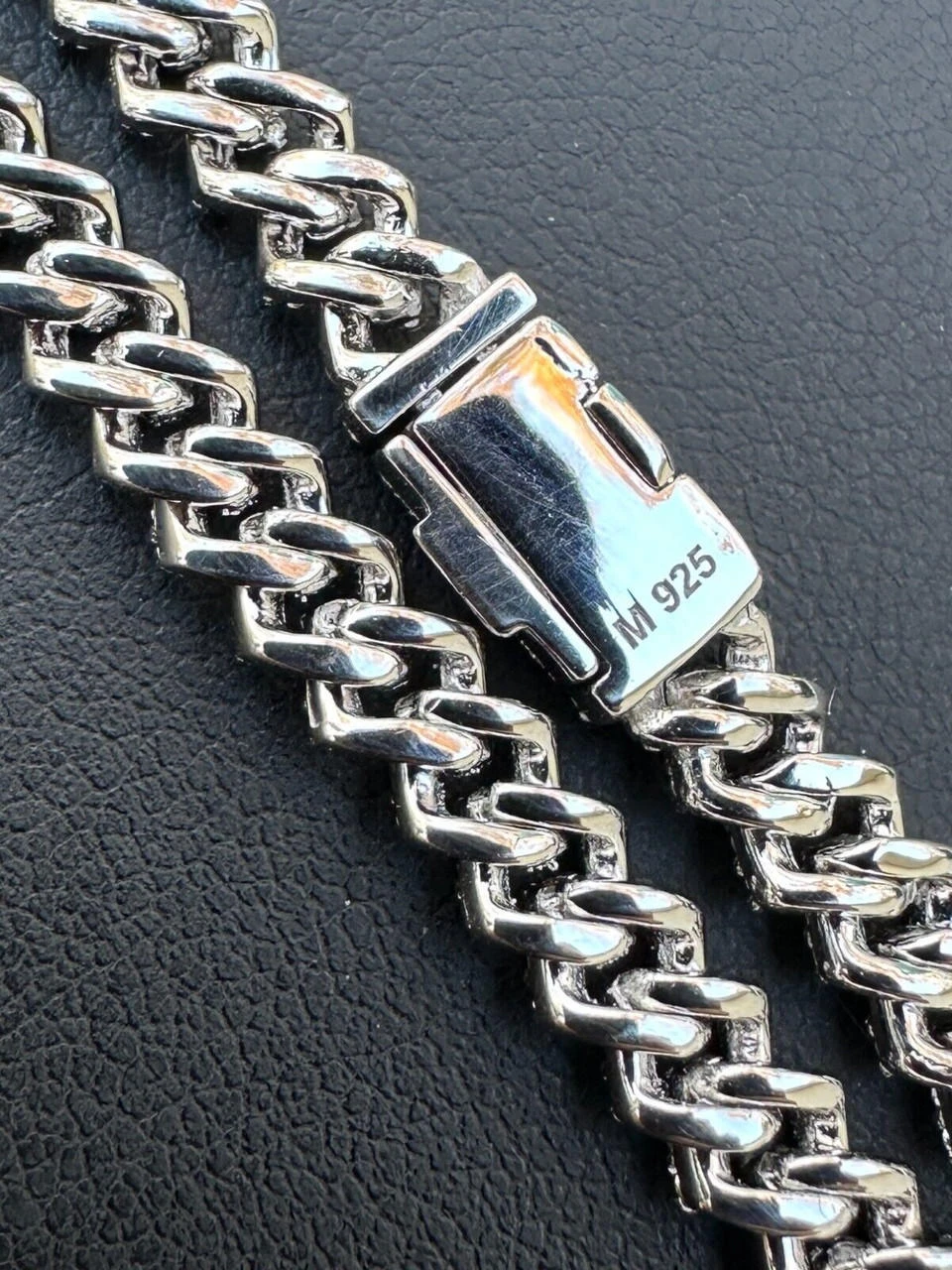 MOISSANITE Real Mini 5mm Micro Miami Cuban Link Prong Bracelet Iced 925 Silver 7 MOISSANITE Real Mini 5mm Micro Miami Cuban Link Prong Bracelet Iced 925 Silver - Image 5