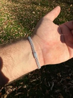 MOISSANITE Real Mini 5mm Micro Miami Cuban Link Prong Bracelet Iced 925 Silver 38 MOISSANITE Real Mini 5mm Micro Miami Cuban Link Prong Bracelet Iced 925 Silver -Harlem Bling Shop harlembling moissanite real mini 5mm micro miami cuban link prong bracelet iced 925 silver 40710.1699069229