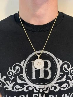 MOISSANITE Real Silver / Gold Allah Medallion Islamic Necklace Pass Diamond Test 21 MOISSANITE Real Silver / Gold Allah Medallion Islamic Necklace Pass Diamond Test -Harlem Bling Shop harlembling moissanite real silver gold allah medallion islamic necklace pass diamond test 31668.1674149508