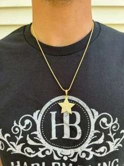 Moissanite Real Silver Gold Hip Hop Star Pendant Iced Necklace Pass Diamond Test 20 Moissanite Real Silver Gold Hip Hop Star Pendant Iced Necklace Pass Diamond Test -Harlem Bling Shop harlembling moissanite real silver gold hip hop star pendant iced necklace pass diamond test 99799.1664361311