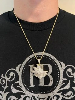 MOISSANITE Real Silver / Gold Iced Goku Saiyan Dragon Ball Z Pendant Necklace 21 MOISSANITE Real Silver / Gold Iced Goku Saiyan Dragon Ball Z Pendant Necklace -Harlem Bling Shop harlembling moissanite real silver gold iced goku saiyan dragon ball z pendant necklace 10378.1674149389