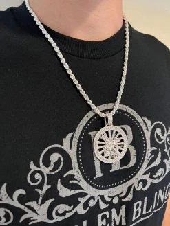 MOISSANITE Real Silver / Gold Michael Archangel Pendant Iced Baguette Medallion 27 MOISSANITE Real Silver / Gold Michael Archangel Pendant Iced Baguette Medallion -Harlem Bling Shop harlembling moissanite real silver gold michael archangel pendant iced baguette medallion 22044.1674235988