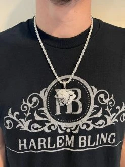 MOISSANITE Real Silver / Gold Panther Puma Cougar Necklace Pass Diamond Test 28 MOISSANITE Real Silver / Gold Panther Puma Cougar Necklace Pass Diamond Test -Harlem Bling Shop harlembling moissanite real silver gold panther puma cougar necklace pass diamond test 74677.1674149444