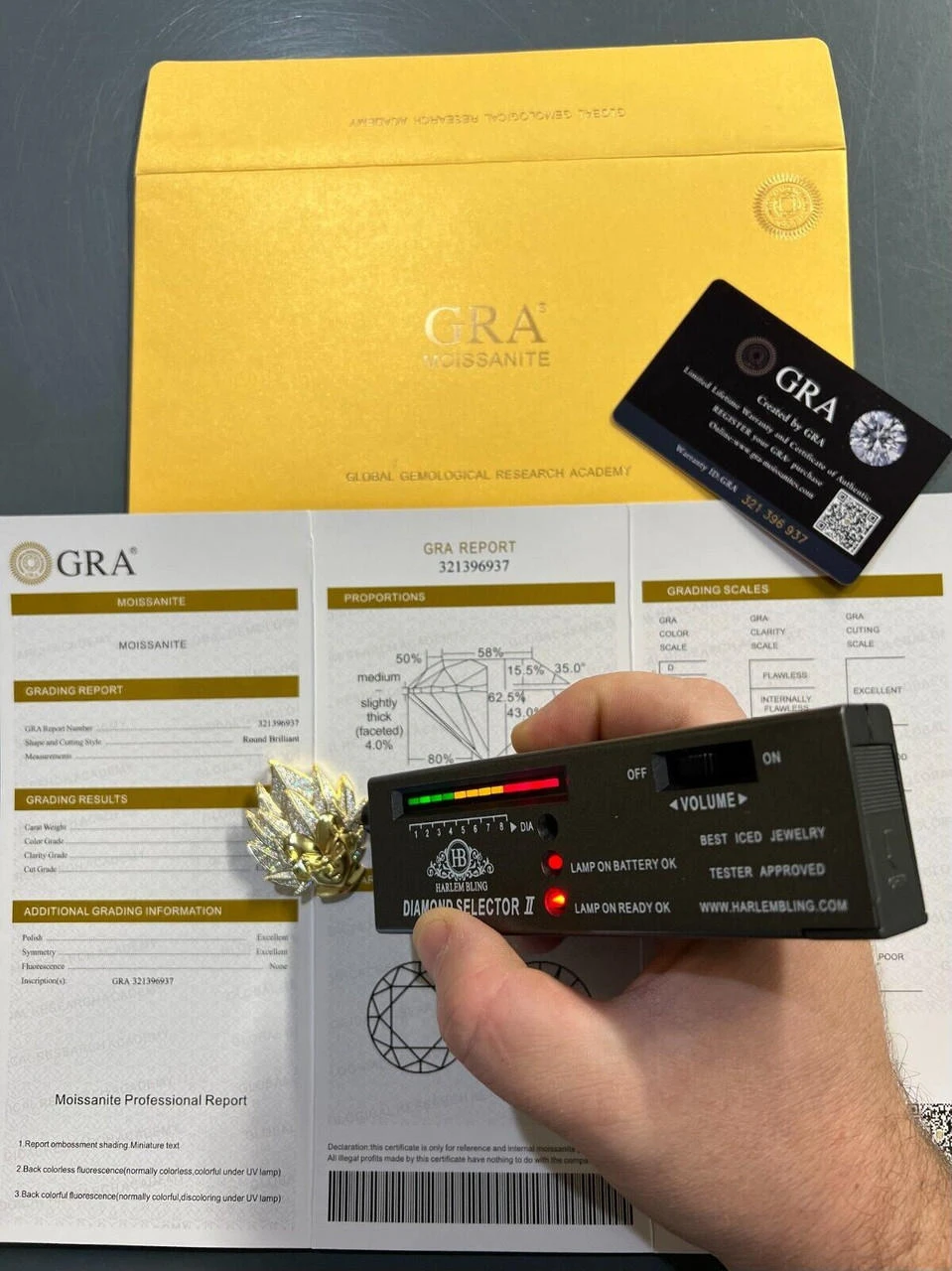 MOISSANITE Real Silver / Gold Plated Iced Goku Super Saiyan Dragon Ball Necklace 12 MOISSANITE Real Silver / Gold Plated Iced Goku Super Saiyan Dragon Ball Necklace - Image 10