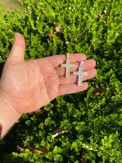 MOISSANITE Real Solid 10k Gold Cross Pendant Iced Pass Diamond Tester Hip Hop 17 MOISSANITE Real Solid 10k Gold Cross Pendant Iced Pass Diamond Tester Hip Hop -Harlem Bling Shop harlembling moissanite real solid 10k gold cross pendant iced pass diamond tester hip hop 27523.1664361529