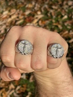 Moissanite Ring Jesus On Cross Real 925 Silver Hip Hop Iced Pass Diamond Tester 21 Moissanite Ring Jesus On Cross Real 925 Silver Hip Hop Iced Pass Diamond Tester -Harlem Bling Shop harlembling moissanite ring jesus on cross real 925 silver hip hop iced pass diamond tester 68695.1664359119