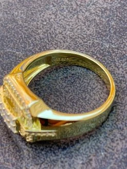 MOISSANITE Ring Real 14k Gold Vermeil Iced Baguette Hip Hop Passes Diamond Test 25 MOISSANITE Ring Real 14k Gold Vermeil Iced Baguette Hip Hop Passes Diamond Test -Harlem Bling Shop harlembling moissanite ring real 14k gold vermeil iced baguette hip hop passes diamond test 80511.1664355600