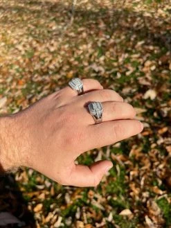 MOISSANITE Ring Real 925 Silver Iced Baguette Pinky Hip Hop Passes Diamond Test 20 MOISSANITE Ring Real 925 Silver Iced Baguette Pinky Hip Hop Passes Diamond Test -Harlem Bling Shop harlembling moissanite ring real 925 silver iced baguette pinky hip hop passes diamond test 25937.1664360368