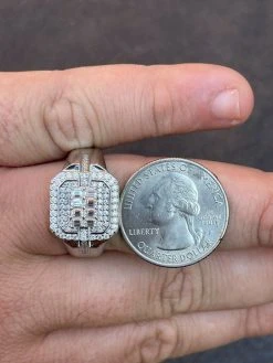 MOISSANITE Ring Real 925 Silver Iced Baguette Pinky Hip Hop Passes Diamond Test 19 MOISSANITE Ring Real 925 Silver Iced Baguette Pinky Hip Hop Passes Diamond Test -Harlem Bling Shop harlembling moissanite ring real 925 silver iced baguette pinky hip hop passes diamond test 27670.1664361030