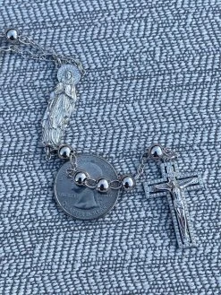 MOISSANITE Rosary Beads Necklace Real 925 Sterling Silver Rosario Jesus 30" 6mm 24 MOISSANITE Rosary Beads Necklace Real 925 Sterling Silver Rosario Jesus 30" 6mm -Harlem Bling Shop harlembling moissanite rosary beads necklace real 925 sterling silver rosario jesus 30 6mm 32421.1664387506