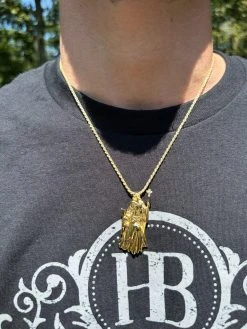 MOISSANITE Santa Muerte Grim Reaper Pendant Skull & AK47 Gun 925 Silver Necklace -Harlem Bling Shop harlembling moissanite santa muerte grim reaper pendant skull and ak47 gun 925 silver necklace 12338.1688771926