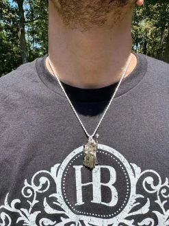 MOISSANITE Santa Muerte Grim Reaper Pendant Skull & AK47 Gun 925 Silver Necklace -Harlem Bling Shop harlembling moissanite santa muerte grim reaper pendant skull and ak47 gun 925 silver necklace 50690.1688771721