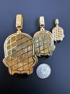 MOISSANITE Skull Iced Fully 3D Hip Hop Pendant Necklace 14k Gold Over 925 Silver 32 MOISSANITE Skull Iced Fully 3D Hip Hop Pendant Necklace 14k Gold Over 925 Silver -Harlem Bling Shop harlembling moissanite skull iced fully 3d hip hop pendant necklace 14k gold over 925 silver 63708.1700280245