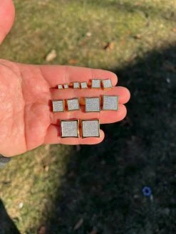 Moissanite Square Kite Earrings Passes Diamond Tester 4mm-18mm 14k Gold Vermeil 16 Moissanite Square Kite Earrings Passes Diamond Tester 4mm-18mm 14k Gold Vermeil -Harlem Bling Shop harlembling moissanite square kite earrings passes diamond tester 4mm 18mm 14k gold vermeil 95392.1664356220