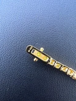 MOISSANITE Tennis Bracelet 14k Gold Plated 925 Silver Yellow Canary 3mm 6"-8.5" -Harlem Bling Shop harlembling moissanite tennis bracelet 14k gold plated 925 silver yellow canary 3mm 6 8.5 07974.1671726292