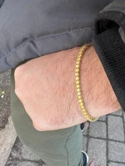 MOISSANITE Tennis Bracelet 14k Gold Plated 925 Silver Yellow Canary 3mm 6"-8.5" -Harlem Bling Shop harlembling moissanite tennis bracelet 14k gold plated 925 silver yellow canary 3mm 6 8.5 14667.1671726315