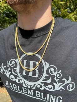 MOISSANITE Tennis Chain 14k Gold Over 925 Silver Yellow Canary Necklace 3mm 19 MOISSANITE Tennis Chain 14k Gold Over 925 Silver Yellow Canary Necklace 3mm -Harlem Bling Shop harlembling moissanite tennis chain 14k gold over 925 silver yellow canary necklace 3mm 19330.1671553259