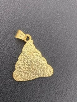 Poop Emoji Solid 925 Sterling Silver 14k Gold Plated 1" Pendant For Necklace 19 Poop Emoji Solid 925 Sterling Silver 14k Gold Plated 1" Pendant For Necklace -Harlem Bling Shop harlembling poop emoji solid 925 sterling silver 14k gold plated 1 pendant for necklace 94245.1664398958
